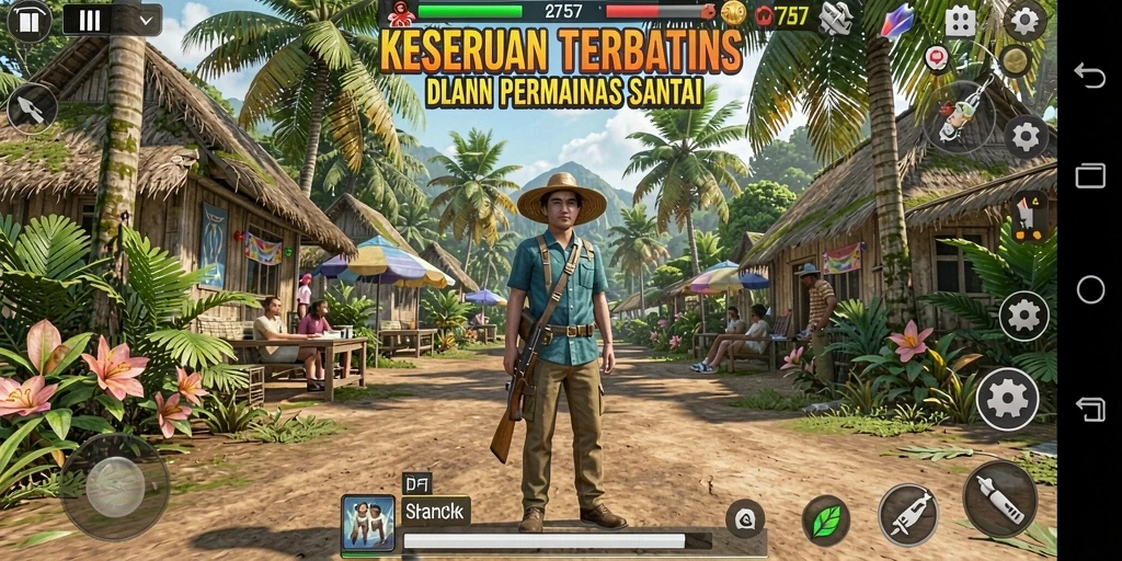 Tampilan gameplay <strong>2757</strong> yang menarik dan penuh warna.
