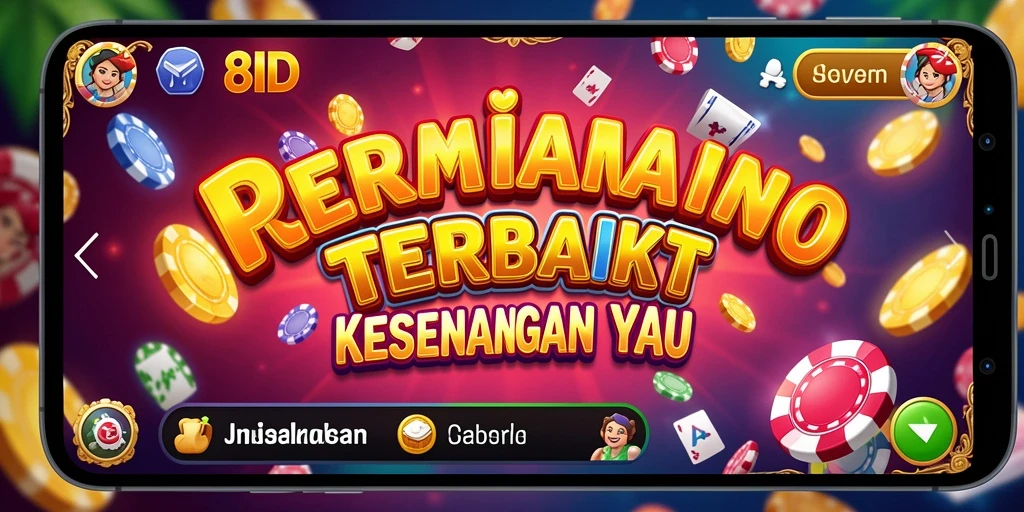 Tampilan permainan Kasino yang memukau dan mengasyikkan di 8ID.