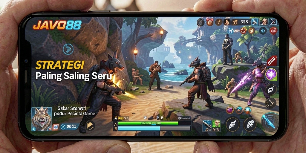 Tangkapan layar dari gameplay strategis yang mendebarkan di JAVO88.