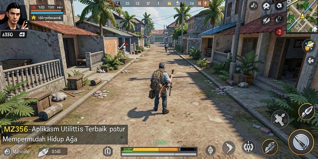 Tampilan antarmuka MZ356 yang bersih dan intuitif untuk pengguna.