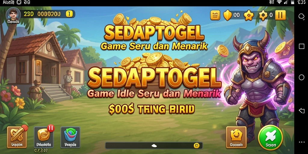 Gambaran menarik dari gameplay SEDAPTOGEL yang menyenangkan.