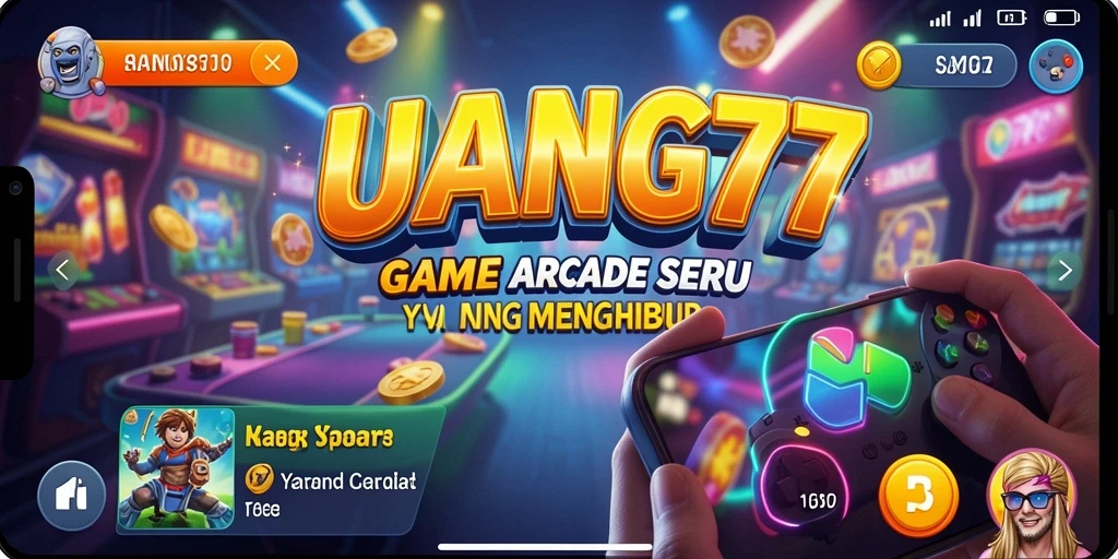 Tampilan gameplay UANG77 yang penuh aksi dan seru.